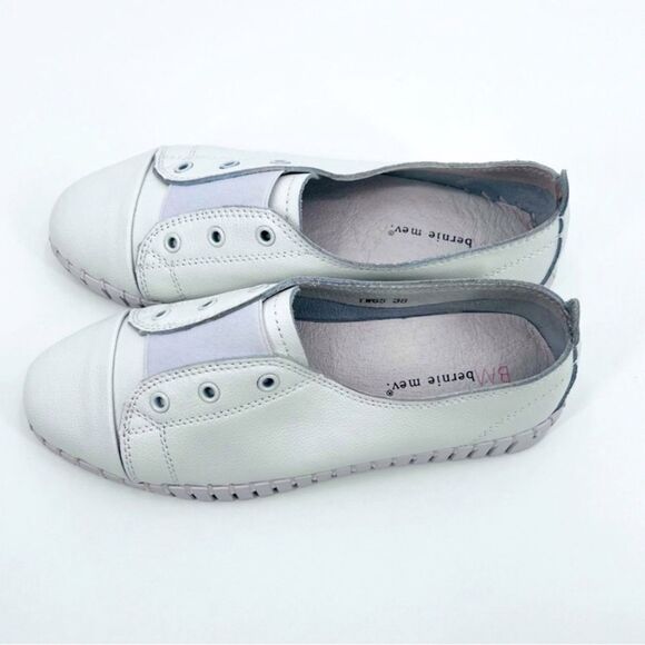 BM Bernie Mev Sneakers Flats White Size 7 - Picture 4 of 9